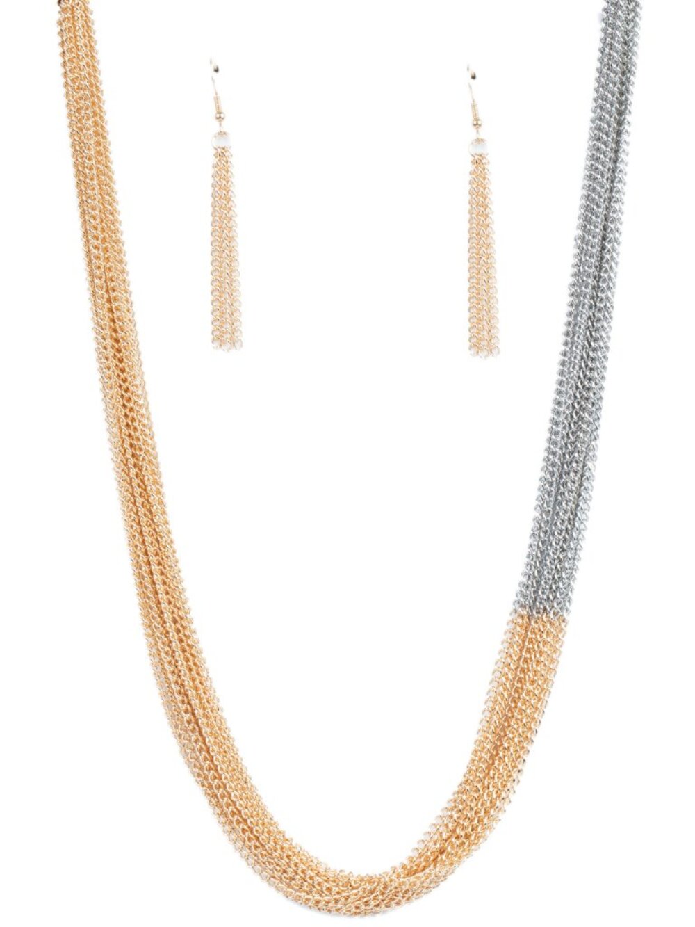 Paparazzi Necklace and Earrings Set (NS220)